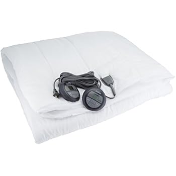 Amazon.com: Soft Heat Dobby Stripe 233 Thread-Count Low-Voltage