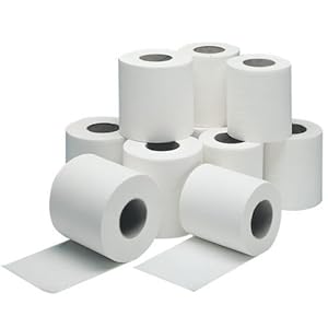 Jixi™ Toilet Tissue Paper(2 Ply) 6 Rolls in 1 Pack (Super Saver), 1500 Sheets
