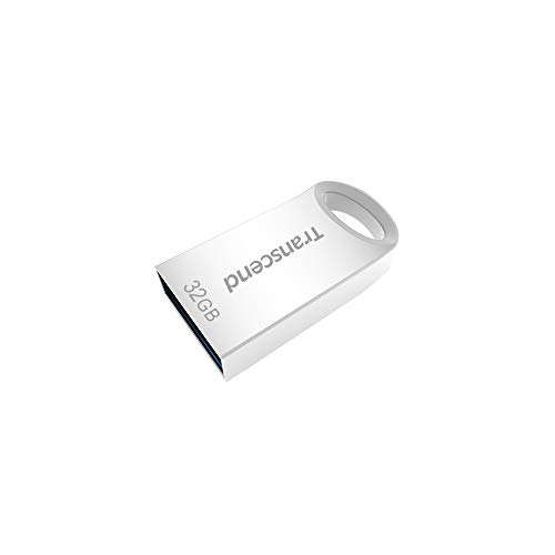 Transcend 32GB kleiner und kompakter USB-Stick 3.1 Gen 1 (für den Schlüsselanhänger) JetFlash silber TS32GJF710S – Bild 4