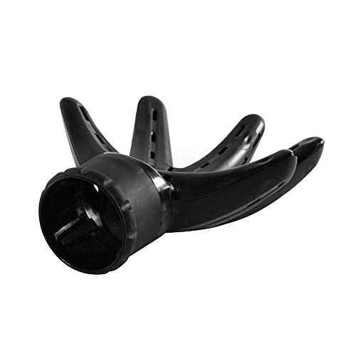 Rotekt Professional Hairdressing Tool Black Plastic Hand Shape Hair Blow Dryer Diffuser Accessory
