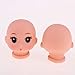 Fityle 10pieces Vinyl Baby Doll Head for Artist Hand Painting Doll Body Part DIY Replacement Keychain
