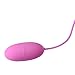 Demarkt Vibrating Egg, Waterproof Single-Frequency Silicone Jump Eggs-Best Massager for Men or Women (Pink)