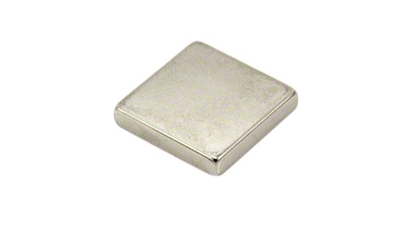 first4magnets F425-1 25 x 5 mm con texto en inglés N42 imán ...