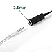 Fonus 3.5mm Female To Type-C Male Headset Adapter Audio Jack USB-C Port Earphone Converter Supports Hands-free Microphone Compatible With Motorola Moto Z, Z2, Z3, Force Droid Models ONLY