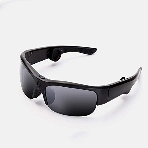 LQHLP Bone Conduction Bluetooth Sports Earphone Glasses Bone Conduction Bluetooth Headset Smart Sun Eye Sunglasses Running, Riding, Driving