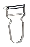 HIC Chef Harvey Classic Stainless Steel Swiss Peeler, Carbon Steel Blade, 4 Inch