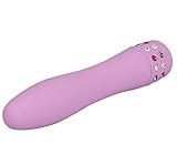 Mini Vibrator Portable Wand Massager,Female Vibrators Sex Toys with Diamond Bullet (Pink)