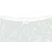 Haian Adult Incontinence Pull-on Plastic Pants Color Transparent White (Medium)