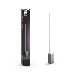 Philips Hue Signe Tafellamp – Duurzame LED Verlichting – Wit en Gekleurd Licht – Dimbaar – Verbind met Bluetooth of Hue…