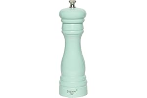 Fletchers' Mill Federal Salt Mill, Seafoam - 6 Inch, Adjustable Coarseness Fine to Coarse, MADE IN U.S.A.