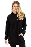 NANAVA Women's Casual Loose Fit Long Sleeves Over-Sized Sweatshirts