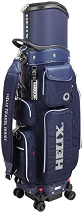 Helix-Golf Golf Stand Bag, Easy to Carry, Retractable Sunday Golf Bag with Locking Wheels Chassis and Latest Integrated Handgrip. Helix-Golf Golf Stand Bag, Easy to Carry, Retractable Sunday Golf Bag with Locking Wheels Chassis and Latest Integrated Handgrip.