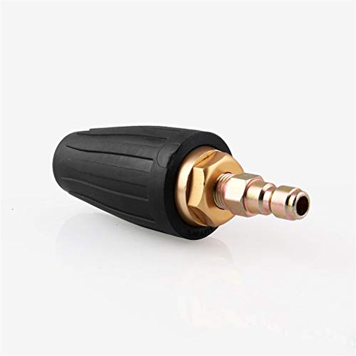 Pressure Washer Rotating Turbo Nozzle, 3600 PSI, Standard 1/4" BSP Quick Connect Turbo Spray Nozzle, Spray Tip 2.5-4, Compatible with all Petrol and Diesel Pressure Washers, TLT Retail (35mm) - Thumbnail 3