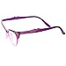 zeroUV Blue Light Blocking Vintage Cat Eye Glasses for Women UV400 Embellished with Rhinestones, 50s Rockabilly Accessories 51mm (Purple Fade)