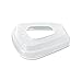 3m 501 Filter Retainer Prefilter Tape Particulate Filters for Half Mask Paint Respirator Mask 5000 6000 7000 Series (Stage 1 - Filter 501)