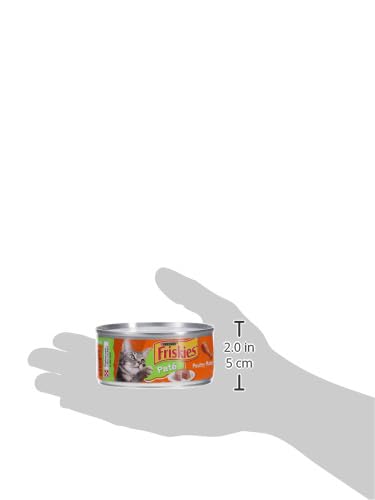 FRISKIES WET CAT FOOD, CLASSIC PATE POULTRY PLATTER, 5.5 OZ CAN