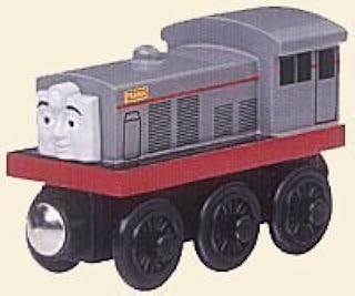 wooden railway wilbert