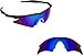 Best SEEK OPTICS Replacement Lenses Oakley M FRAME SWEEP - Polarized Blue Mirror