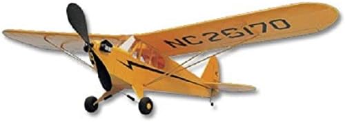 Piper Cub: West Wings Hand-launch Glider Balsa Wood Model R/C Plane Kit WW29