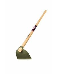 Truper Tru Built, azada de jardín de 48 pulgadas, soldada, azada forjada con cabeza de 18 cm (Tru Pro   Forged Eye Hoe w 7 Inch Head), 54   pulgadas