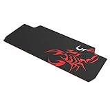 EUREKA ERGONOMIC Mouse Pad Gaming Full-Cover XL Mouse Pad PC Computer Red & Black for Computer Desk Gift