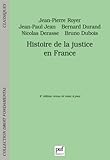 HISTOIRE DE LA JUSTICE EN FRANCE (4 ED) (DROIT FONDAMENTAL) by 