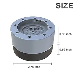 Shock and Noise Cancelling Washing Machine Support
