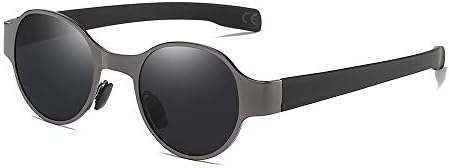 Steampunk Sunglasses for Men, Polarized Punk Vintage Glasses