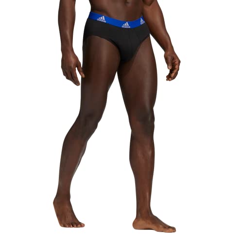 Adidas Performance Stretch Cotton Briefs Underwear 3Pack Men's Medium