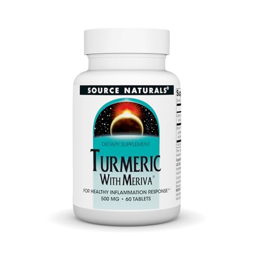 Source Naturals Turmeric with Meriva for Healthy Inflammatory Response* - 500mg, 60 Tablets