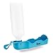 Boshel Dog Travel Water Bottle – Large Dog Water Bottle And Foldable Feeder - FDA Approved Compact Dog Water Dispenser With Spill Proof Lid - Portable Pet Water Bottle And Cat Water Bottle + Belt Hook