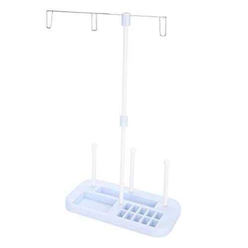 Sewing Thread Stand Household 3 Spools Holder for Sewing Embroidery Quilting Serger Machines (Color : Light Blue)
