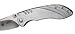 CRKT Ruger Trajectory Folding Pocket Knife: EDC Folder with Frame Lock, Plain Edge Drop Point Blade with Satin Finish, Stainless Steel Handle with Pocket Clip R2802
