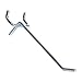 KC Store Fixtures A45112 Pegboard Hook, 4