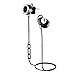Simptech Wireless Bluetooth Headset Stereo Earbuds -Sweatproof Sports In Ear Headphones, Adjustable Earhook Design Earphones ,Noise Cancelling With Microphone (Black)