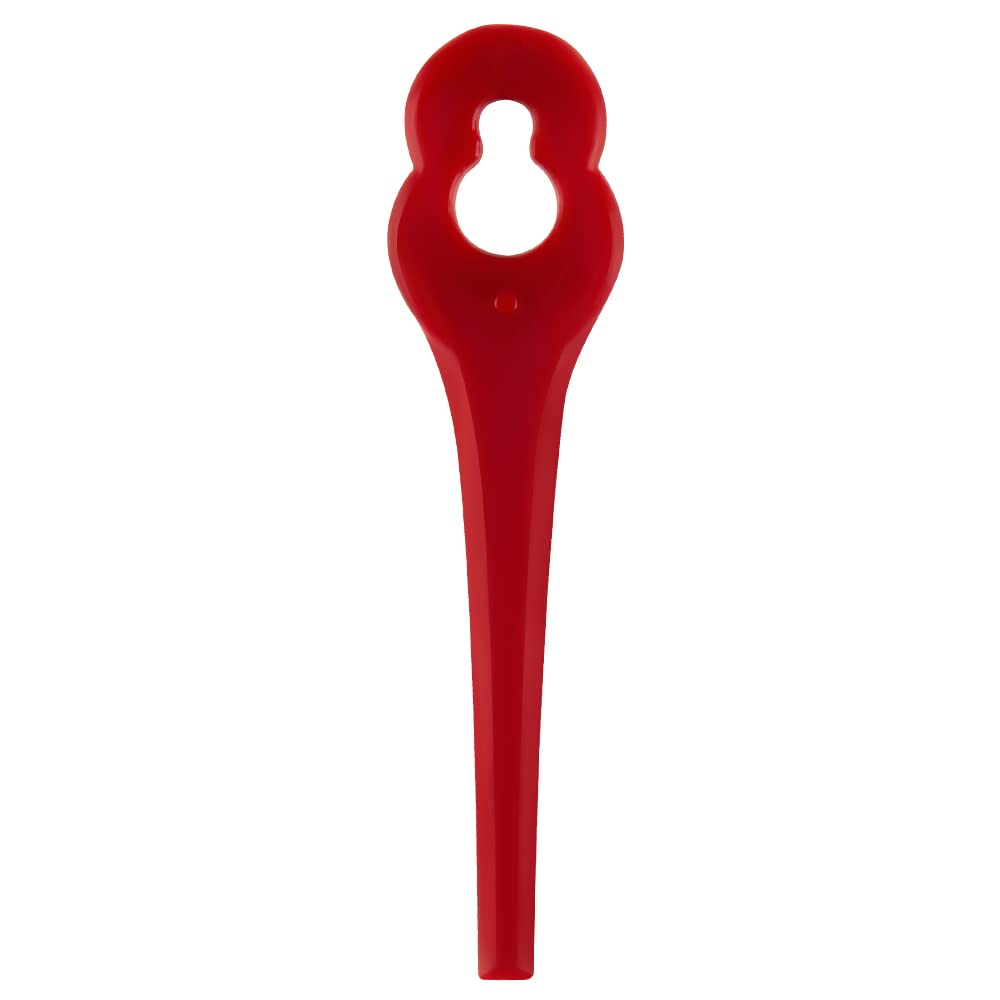 FourShow 【PA6】 50Pcs Replacement Blades Compatible with Terratek Grass Trimmer Cordless Strimmer 18V/20V