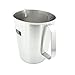 Blackcover Measuring Cup, Stainless Steel Beaker/Measuring Beaker Steaming Frothing Pitcher with Handle 64oz(2000ml))