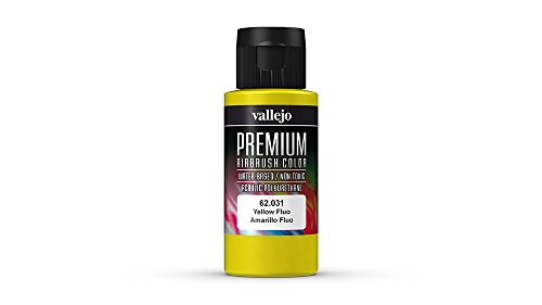 Vallejo Color Fluorescent Yellow Premium RC Colors