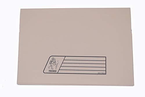 DELIGHT PREMIER DOCUMENT WALLET FOLDER FULL FLAP/COVER F4 300GSM BUFF-10PCS