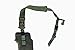S2Delta - USA Made Premium 2 Point Rifle Sling, Fast Adjustment, Modular Attachment Connections, Comfortable 2” Wide Shoulder Strap (Green, Pigtail)