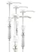BAR5F Gallon Pump Dispenser | Hand Sanitizer, Lotion, Disinfection and Cleaning Liquids, Mouthwash | Suitable for Gel Based Liquids | 30cc (1 ounce) Output; Low Viscosity Liquids (Pack of 4)