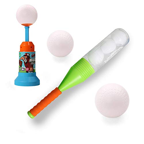 Exercise N Play Training Automatic Launcher Baseball Bat Toys Indoor