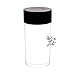 Black Capsule Tube & 10 High Relief 38mm Black Ring Coin Holders for 2oz Queen's Beast