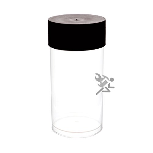 Black Lid Capsule Tube & 10 Air-Tite X Deep 38mm Black Ring Coin Holders for Queen's Beast Coins