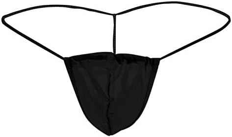 Lisli Men's Sexy Lingerie Underwear G-String Thongs Bulge Pouch T-Back Underpants