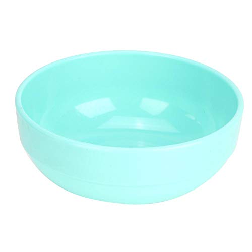 Pet Cage Bowl, Hanging Durable Plastic Feeding Food Water Dish Cage Bowl for Bird Dog Cat Puppy(Blue)