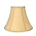 Light Gold Bell Hand Made Fabric Lampshade, 7x14x10
