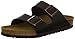 Birkenstock Unisex Arizona Soft Footbed Sandal, Brown Amalfi Leather, 39 M EU/8-8.5 B(M) US Women