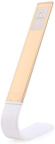 OUSENR Table Lamp 15W Led Desk Lamp USB Rechargeable Touch Control 3 Modes 6 Dimmable Levels Night Light Eye Caring Protection,Champage [Energy Class A+]