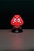 Paladone Super Mario Goomba 3D Light Ideal for Kids Bedrooms, Office and Home Pop Culture Gaming Merchandise, 50 W, Multi-Colour